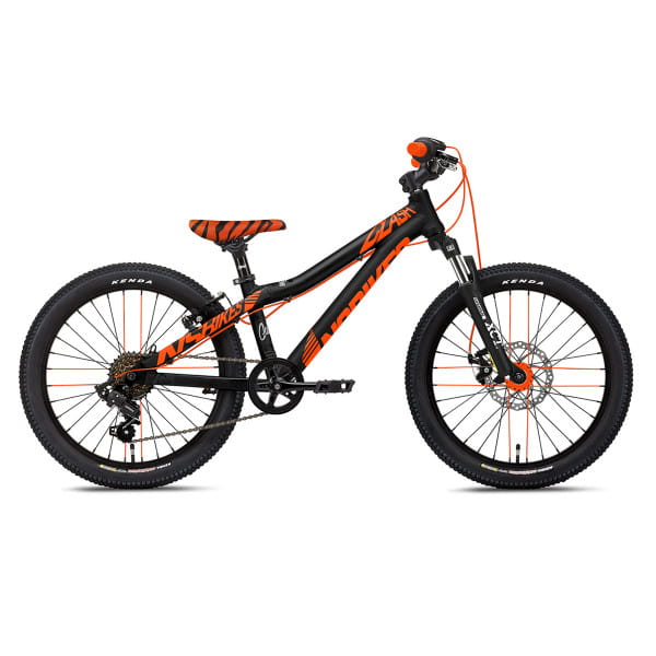 orange 20 inch bike