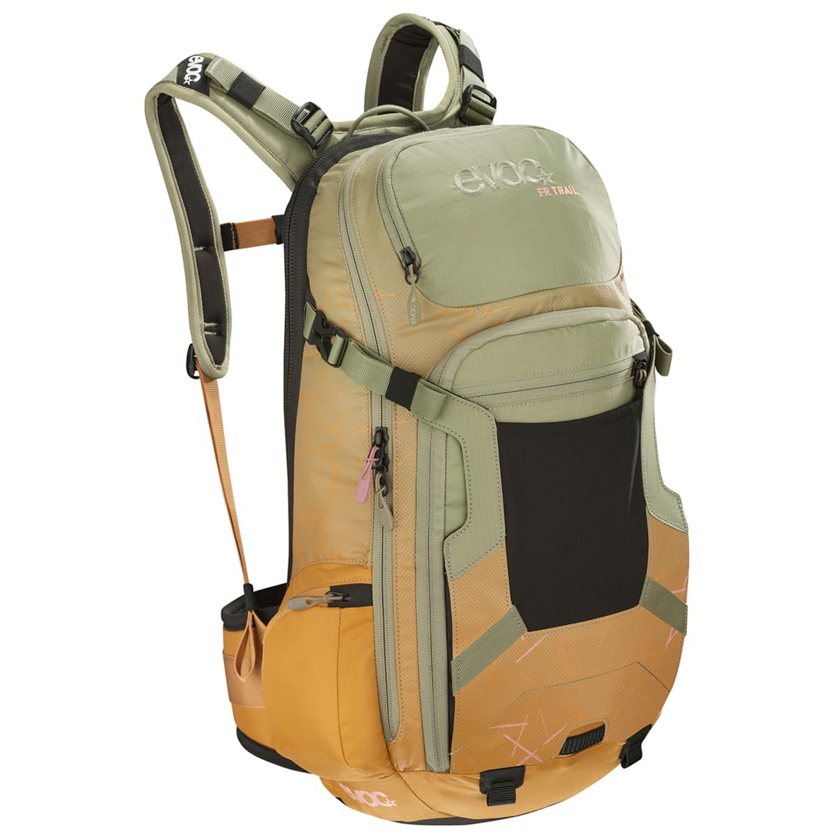 olive green backpack women's