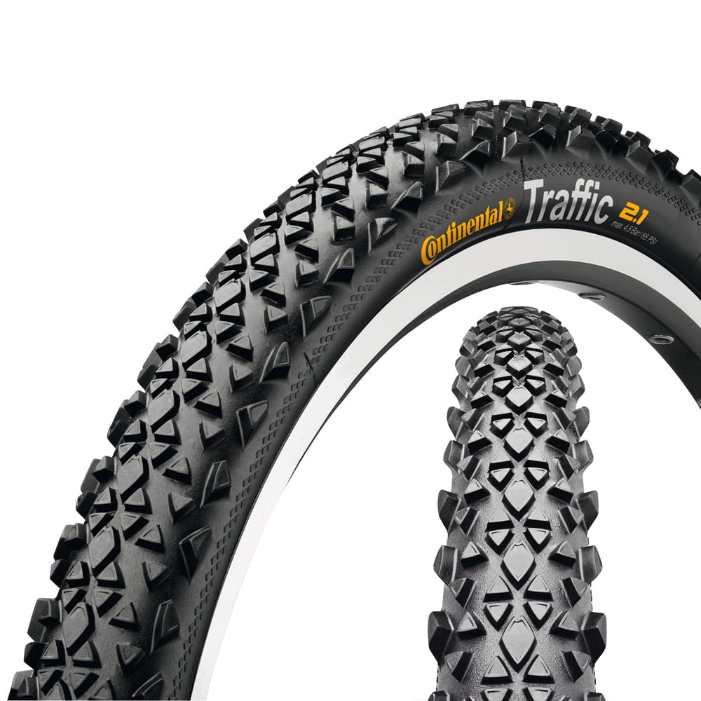 continental traffic bike tire